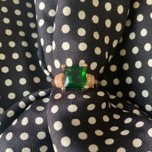 Australian Crystal  Ring Dipped In RoseGold...